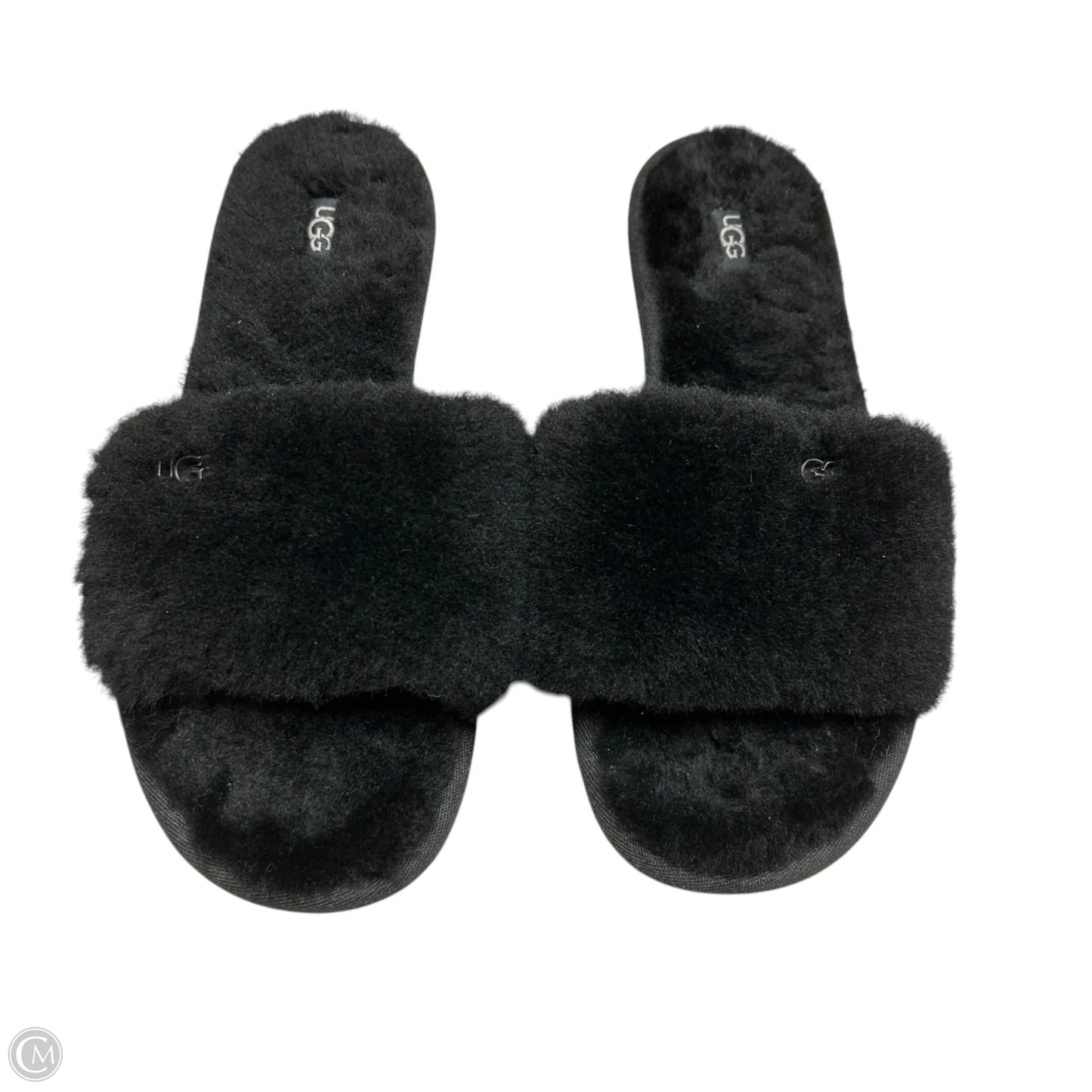 Sandals Designer By Ugg In Black, Size: 9