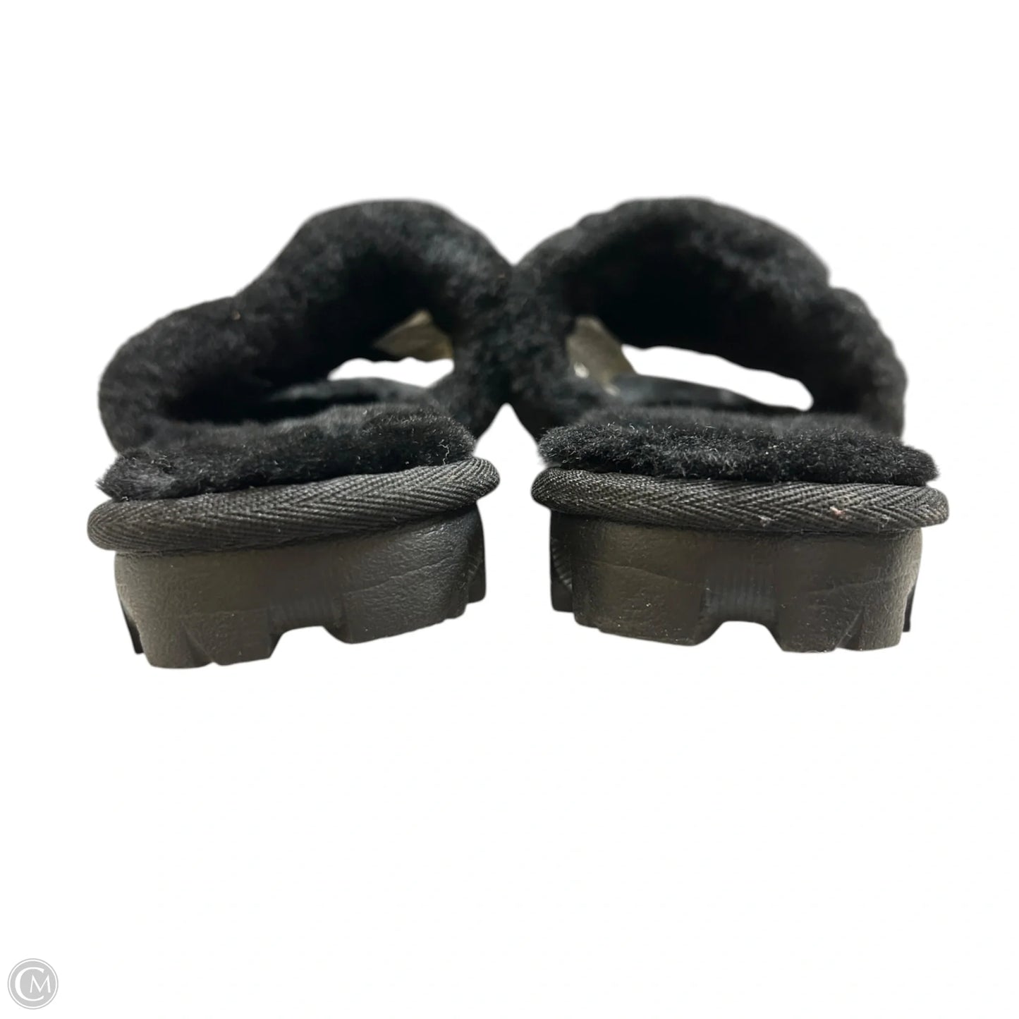 Sandals Designer By Ugg In Black, Size: 9