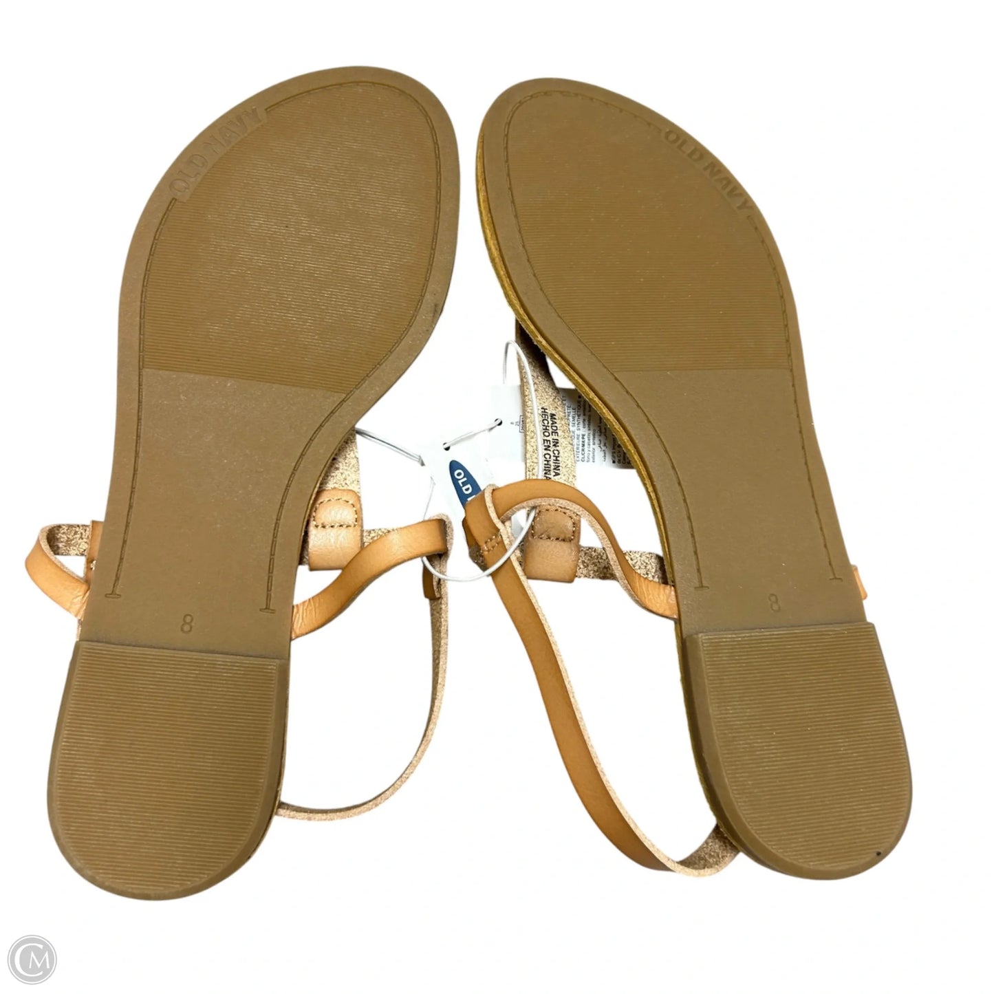 Sandals Flats By Old Navy In Tan, Size: 8