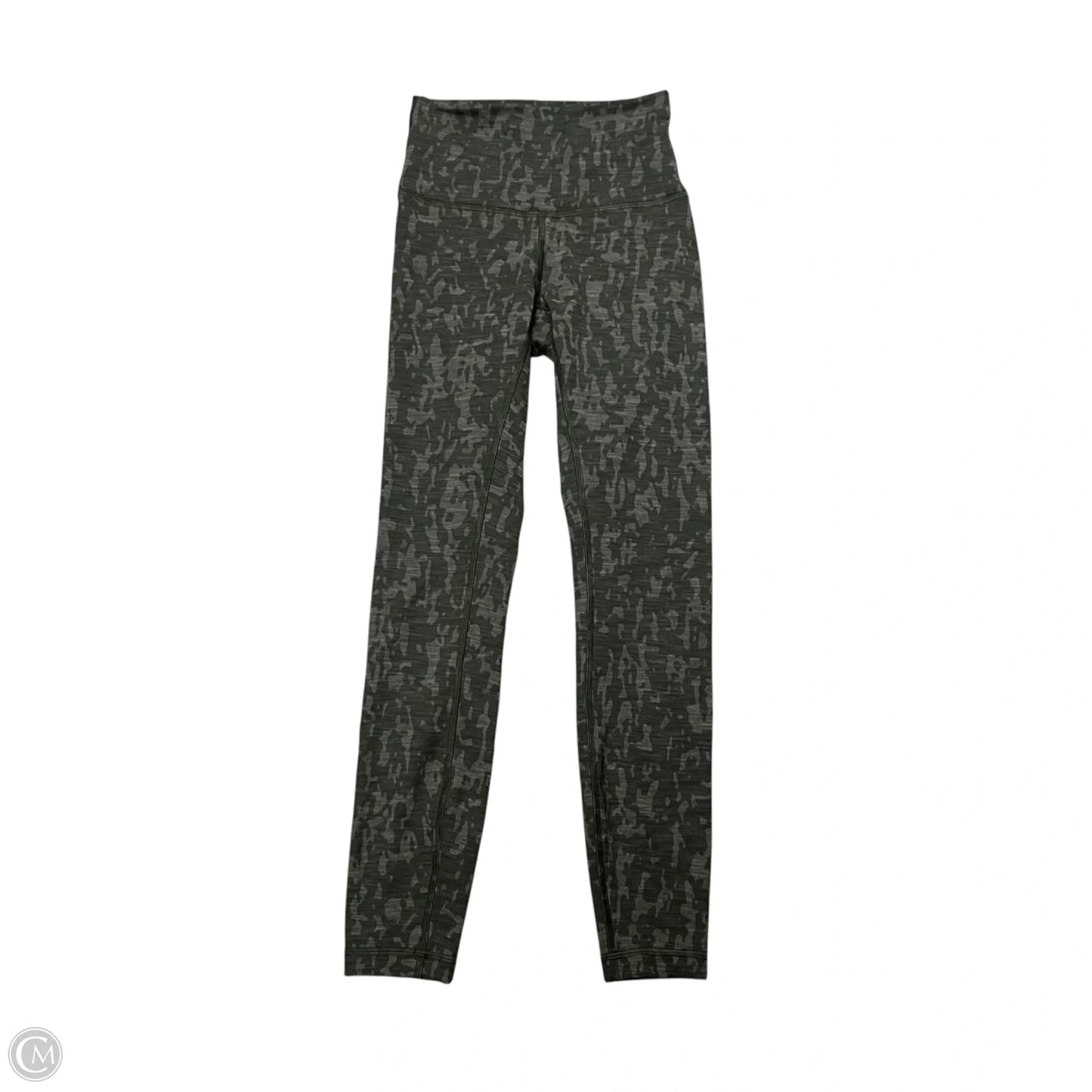 Athletic Leggings By Lululemon In Green, Size: 2