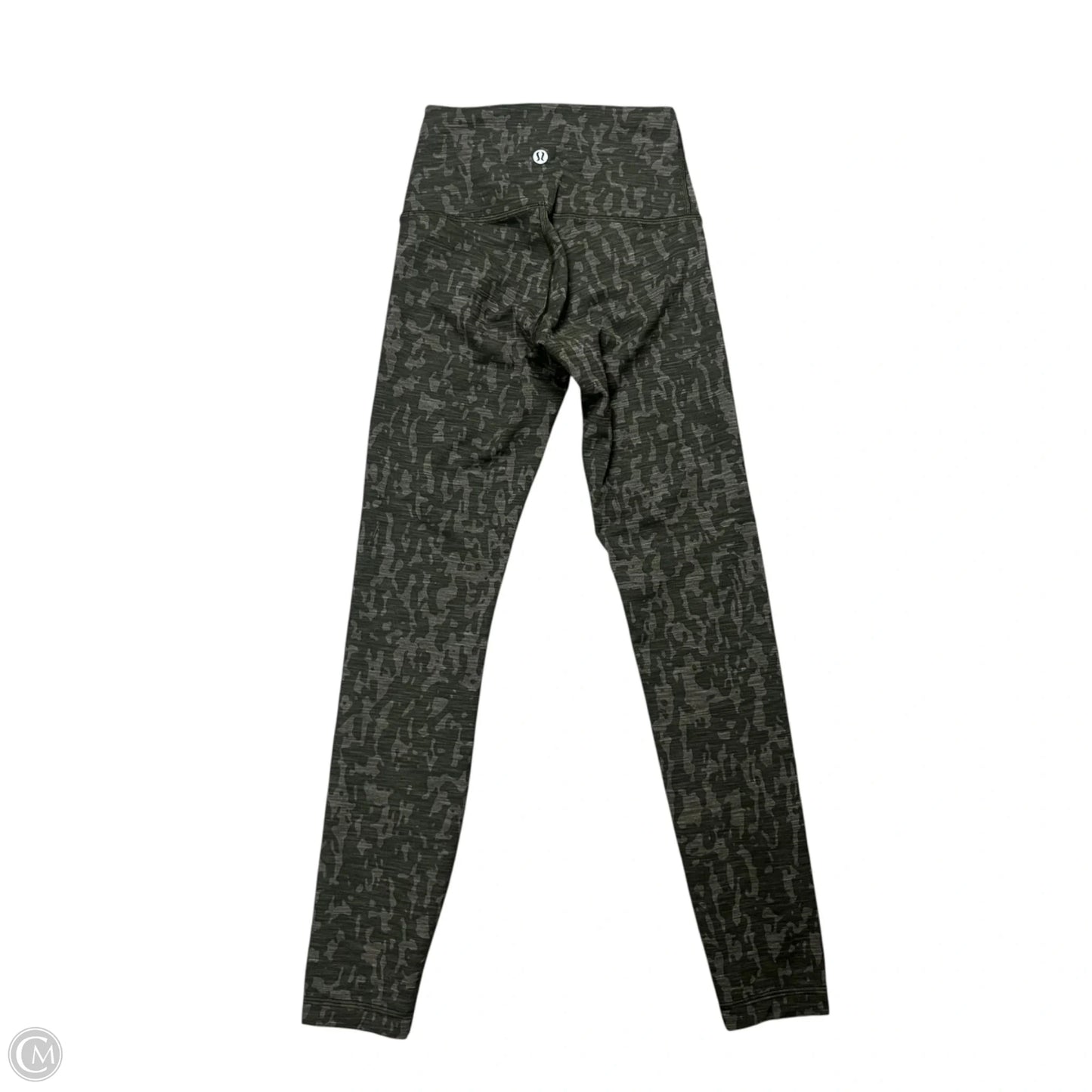 Athletic Leggings By Lululemon In Green, Size: 2