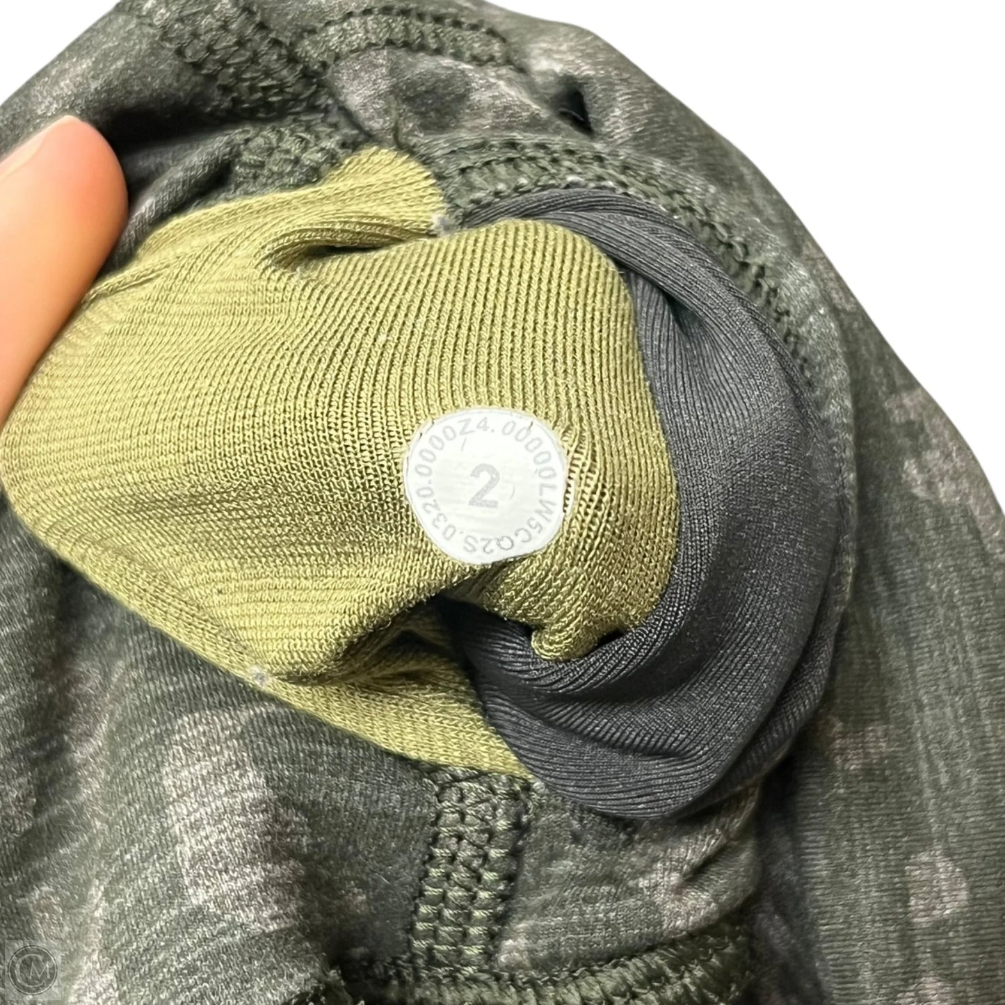 Athletic Leggings By Lululemon In Green, Size: 2