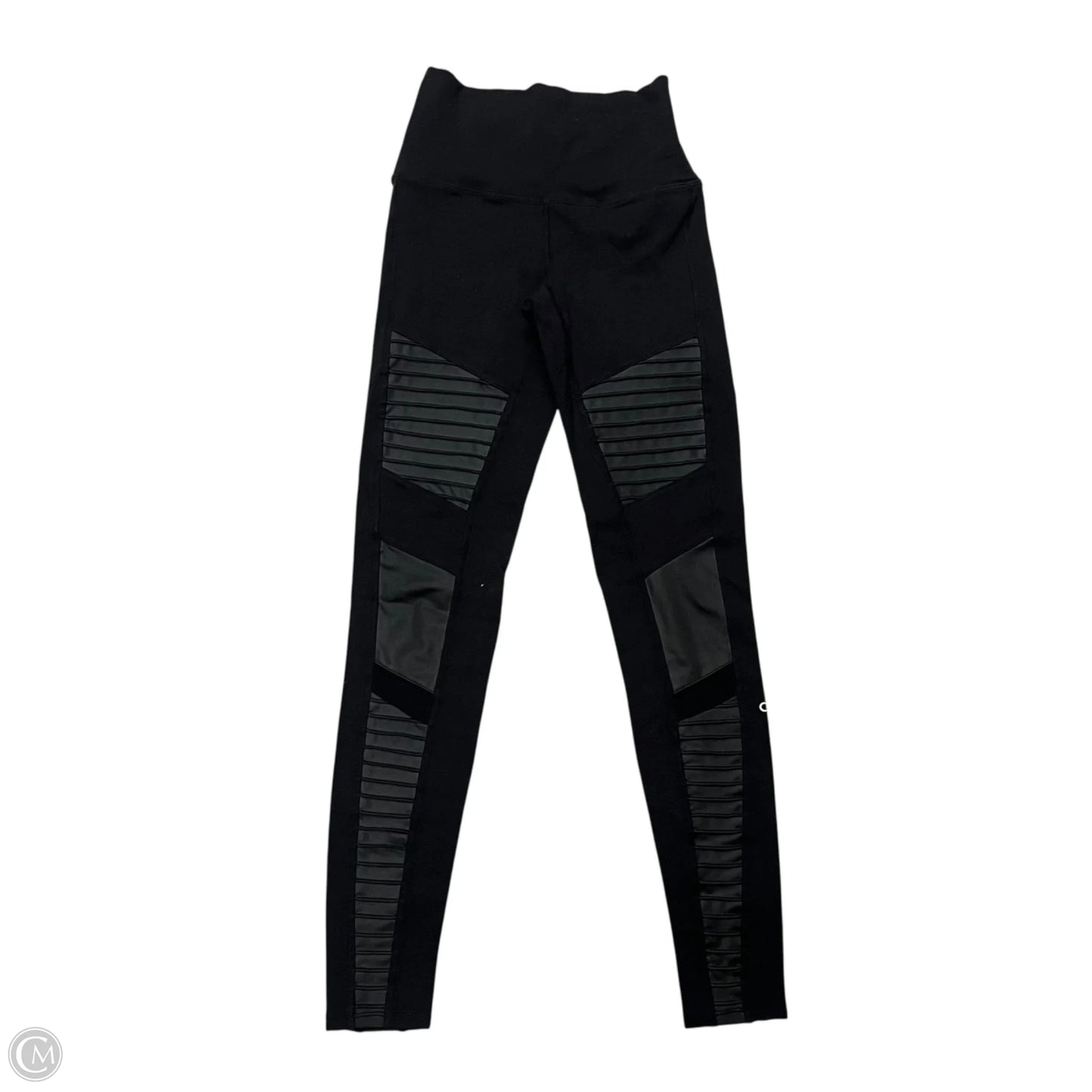 Athletic Leggings Capris By Alo In Black, Size: Xxs