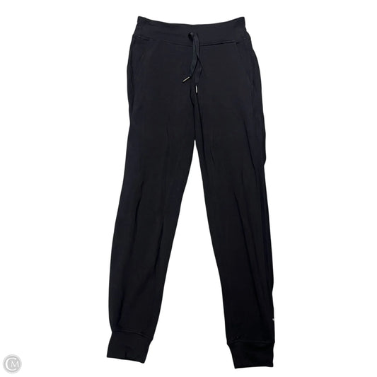 Athletic Pants By Lululemon In Black, Size: Xs