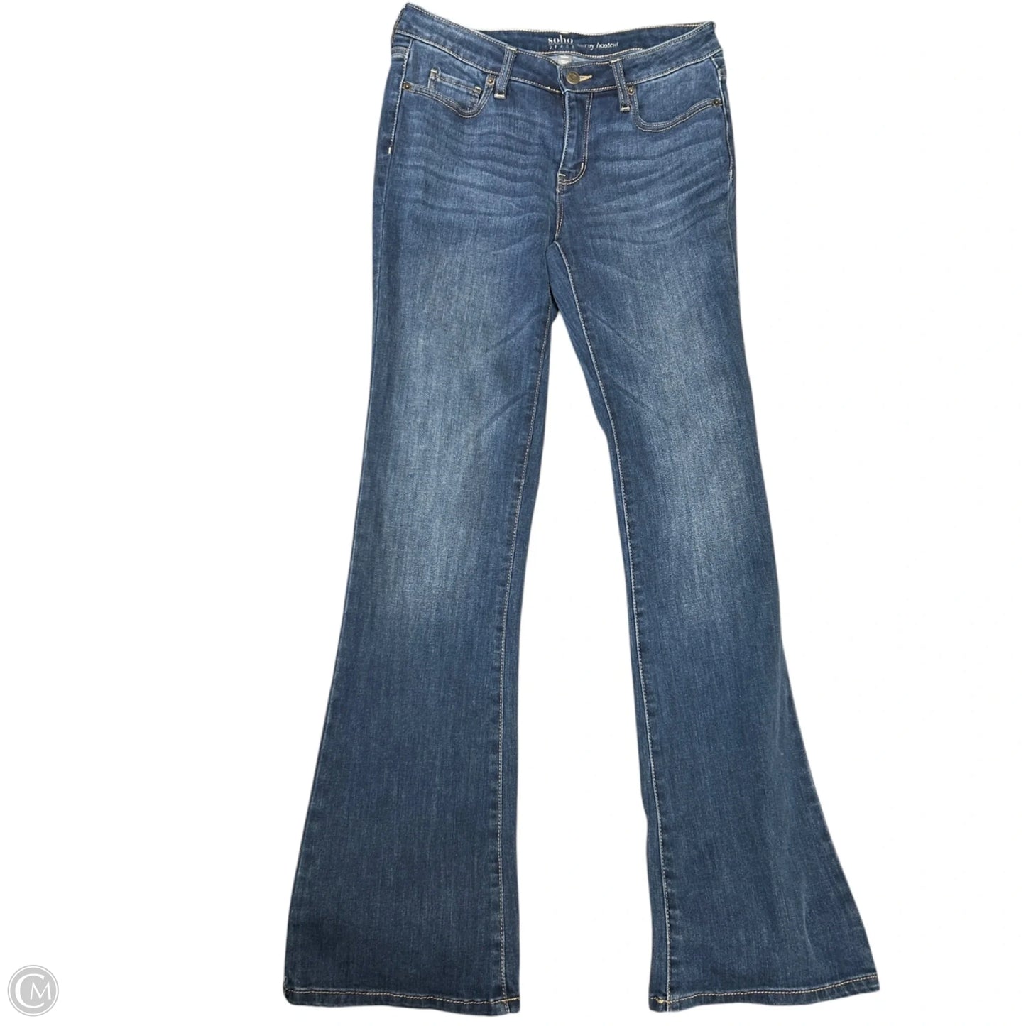 Jeans Boot Cut By Soho Apparel In Blue Denim, Size: 6