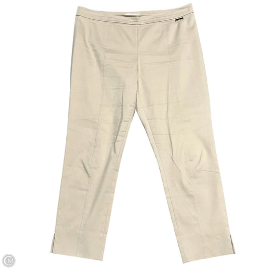 Pants Designer By Tory Burch In Beige, Size: 12