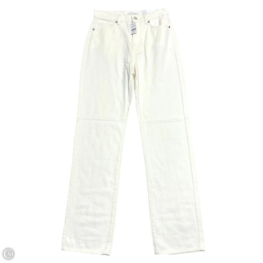 Jeans Straight By Loft In Beige, Size: 0