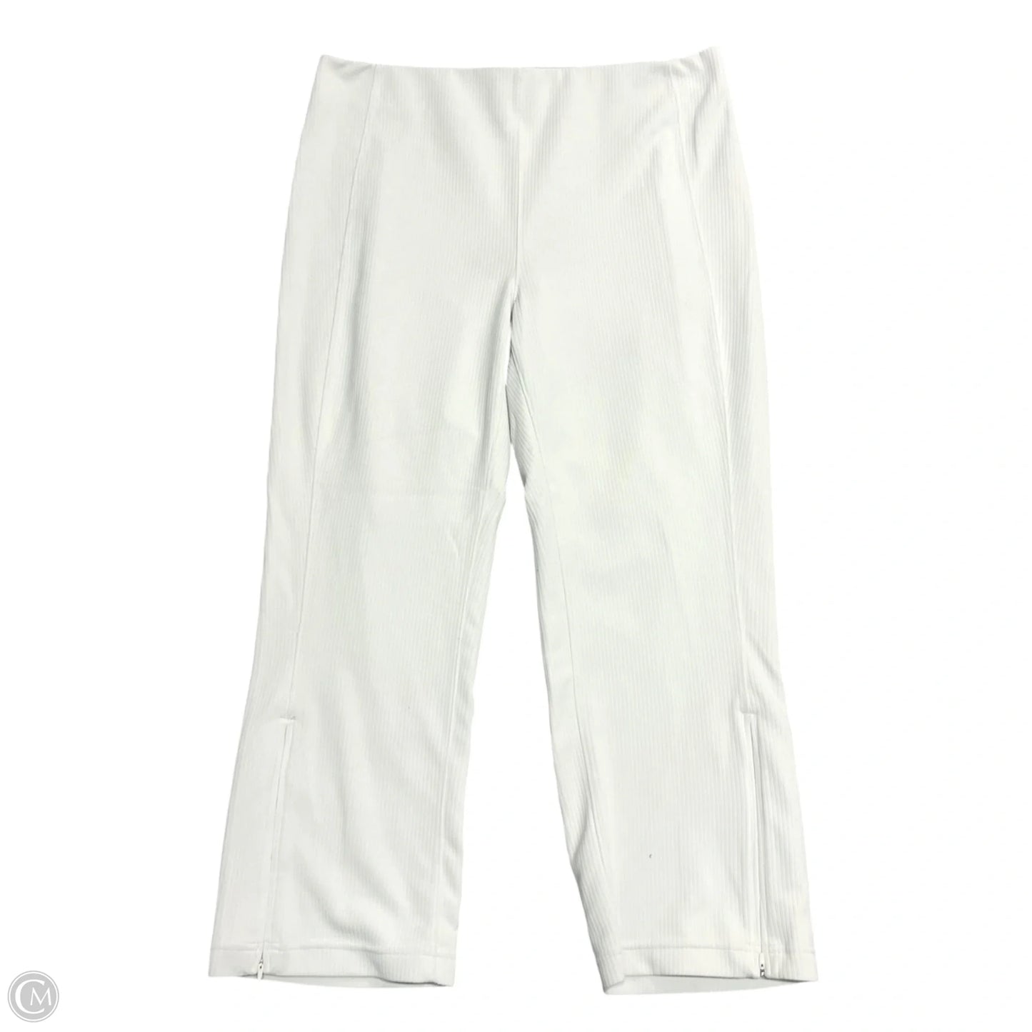 Athletic Capris By Lululemon In Taupe, Size: 14