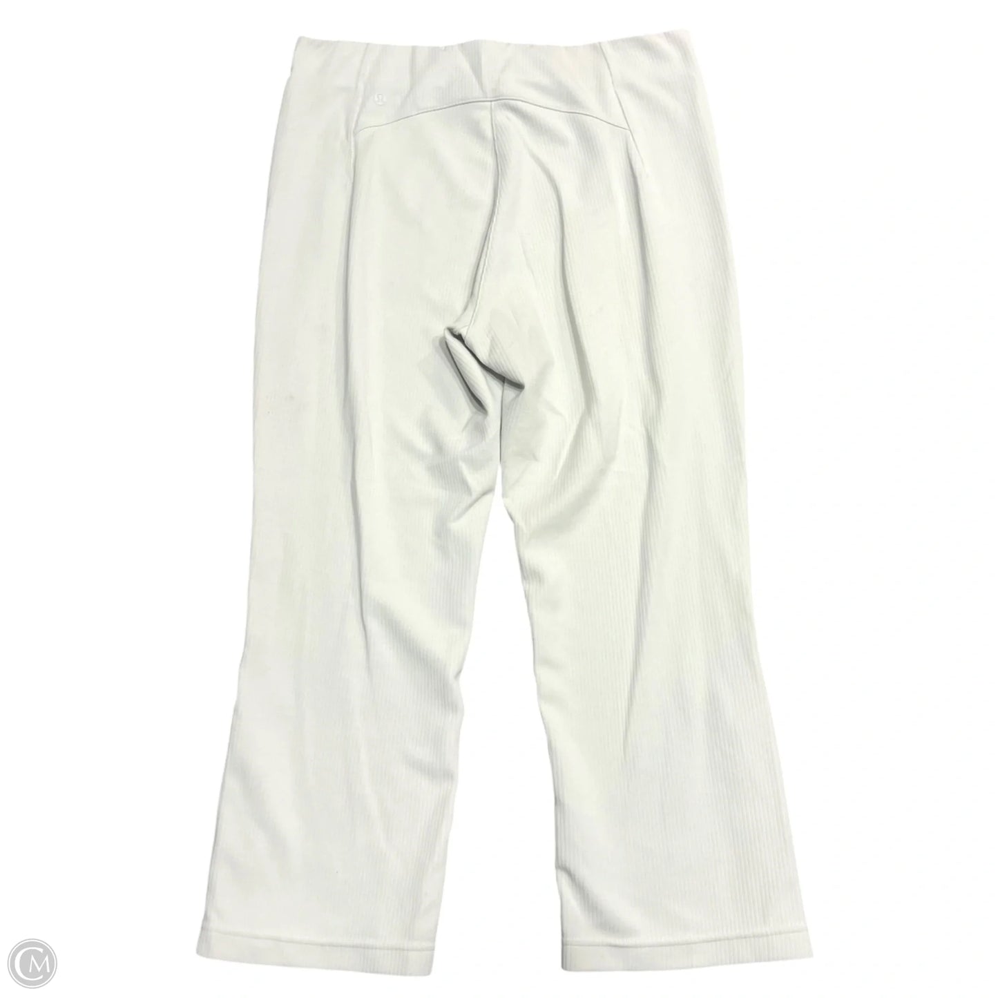Athletic Capris By Lululemon In Taupe, Size: 14