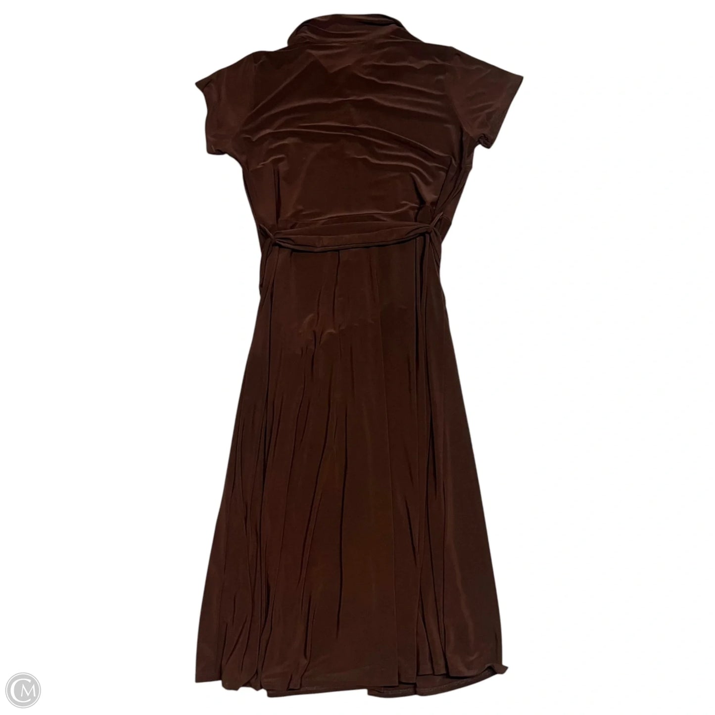 Dress Casual Maxi By Fashion Nova In Brown, Size: 2x