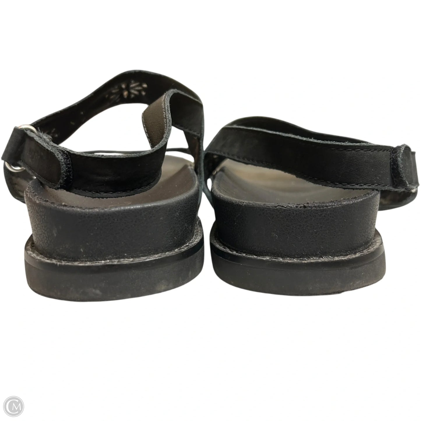 Sandals Flats By Earth In Black, Size: 10