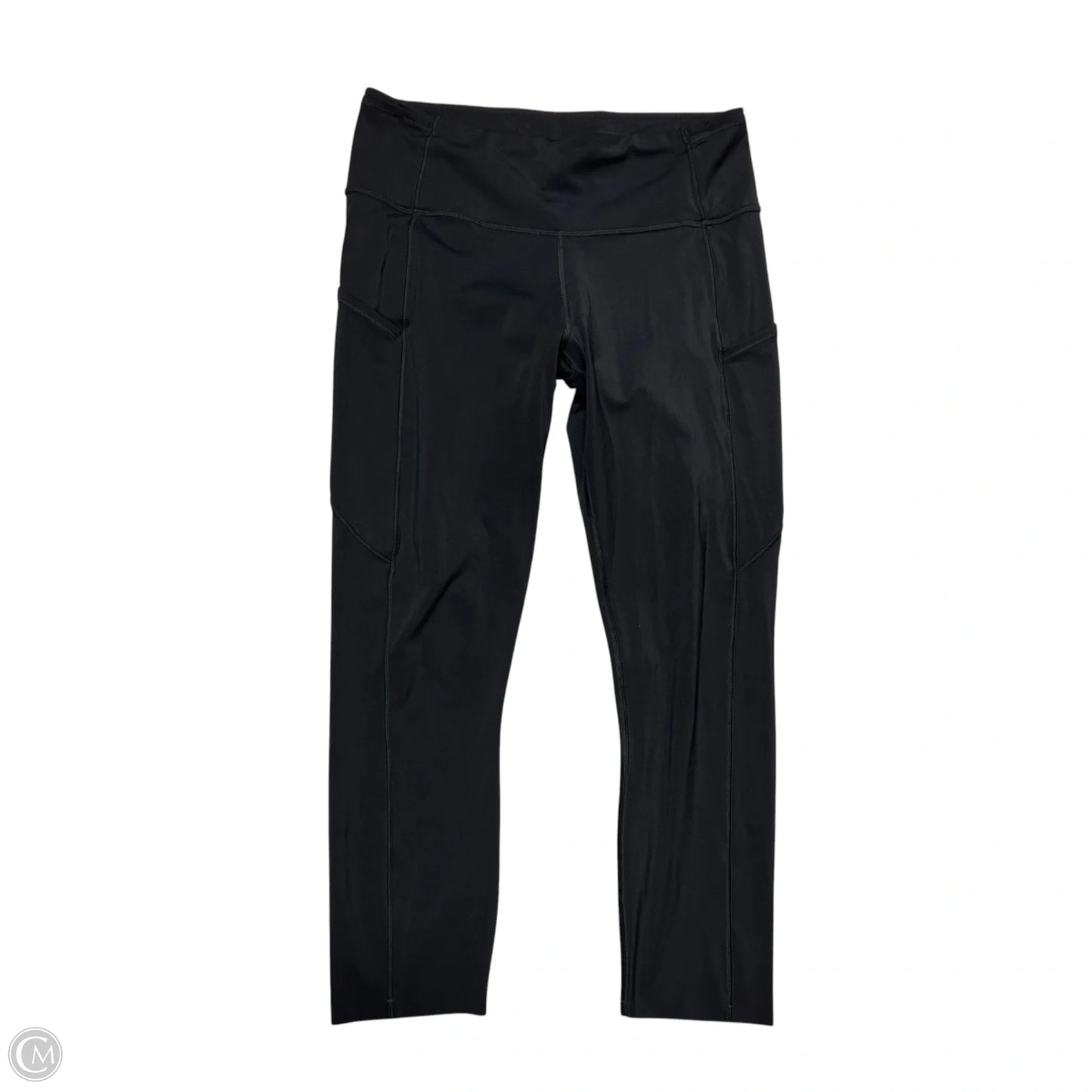 Athletic Leggings Capris By Lululemon In Black, Size: 10