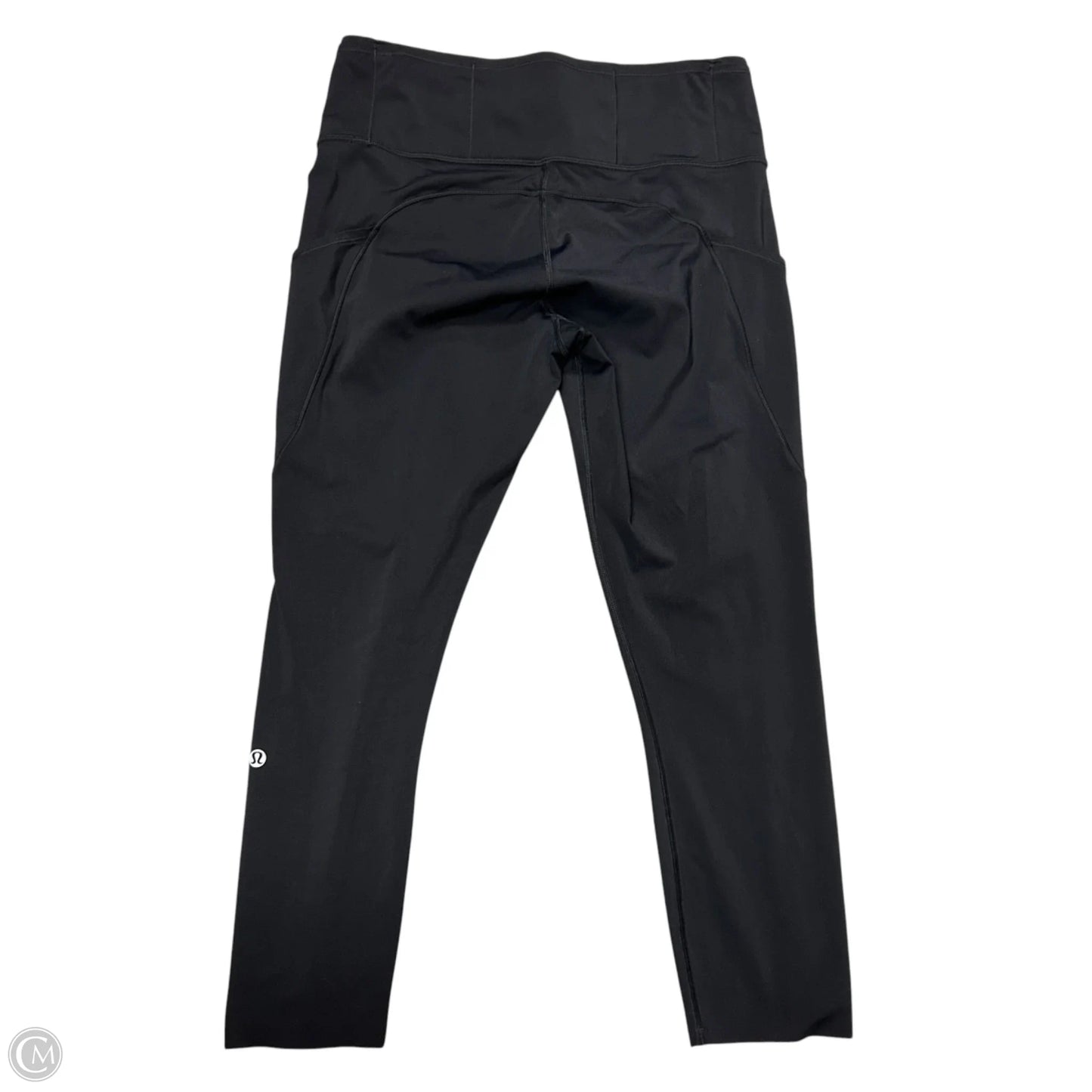 Athletic Leggings Capris By Lululemon In Black, Size: 10