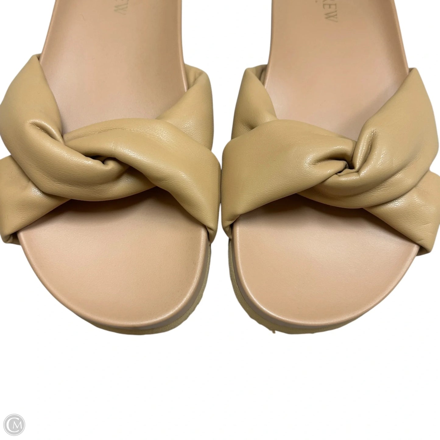 Sandals Flats By J. Crew In Tan, Size: 8