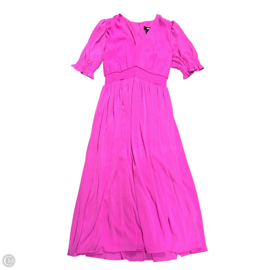 Dress Casual Maxi By Dkny In Pink, Size: M