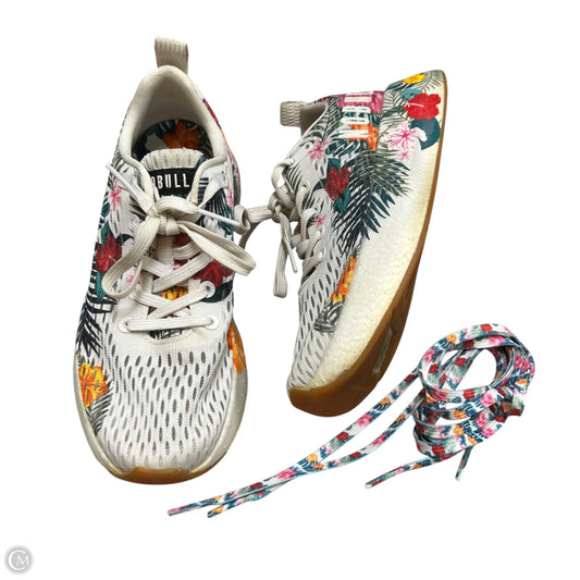Shoes Athletic By Nobull In Floral Print, Size: 8.5