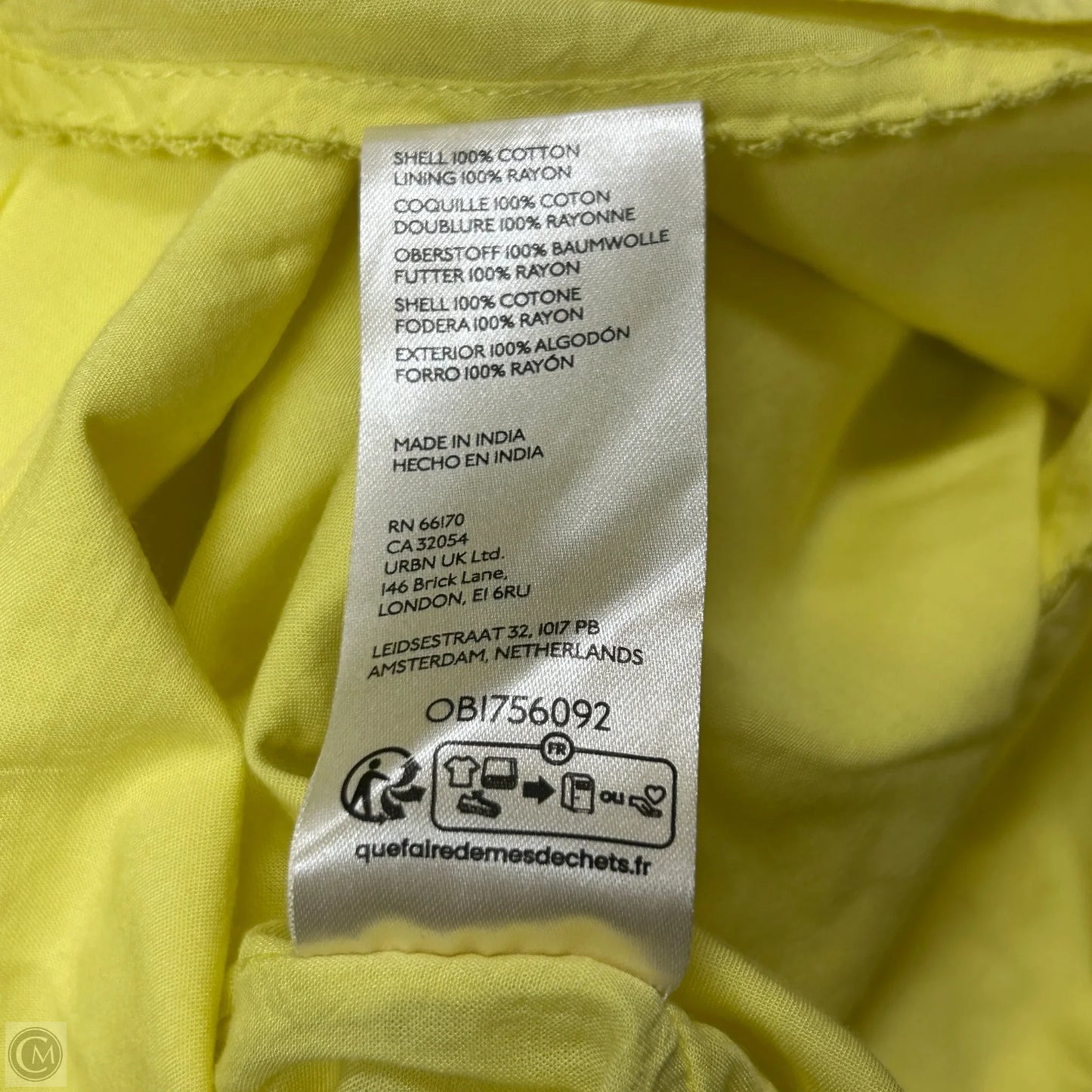 Dress Casual Maxi By Maeve In Yellow, Size: Xxsp