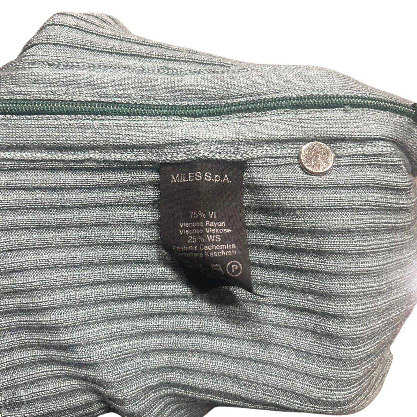 Top Short Sleeve Luxury Designer By Giorgio Armani In Blue, Size: Xl