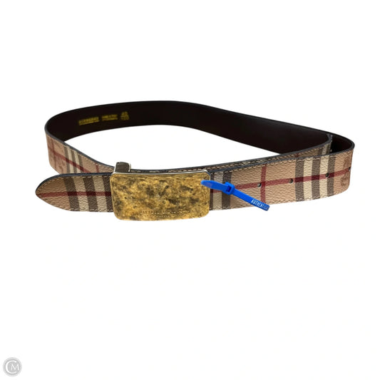 Belt Luxury Designer By Burberry, Size: M