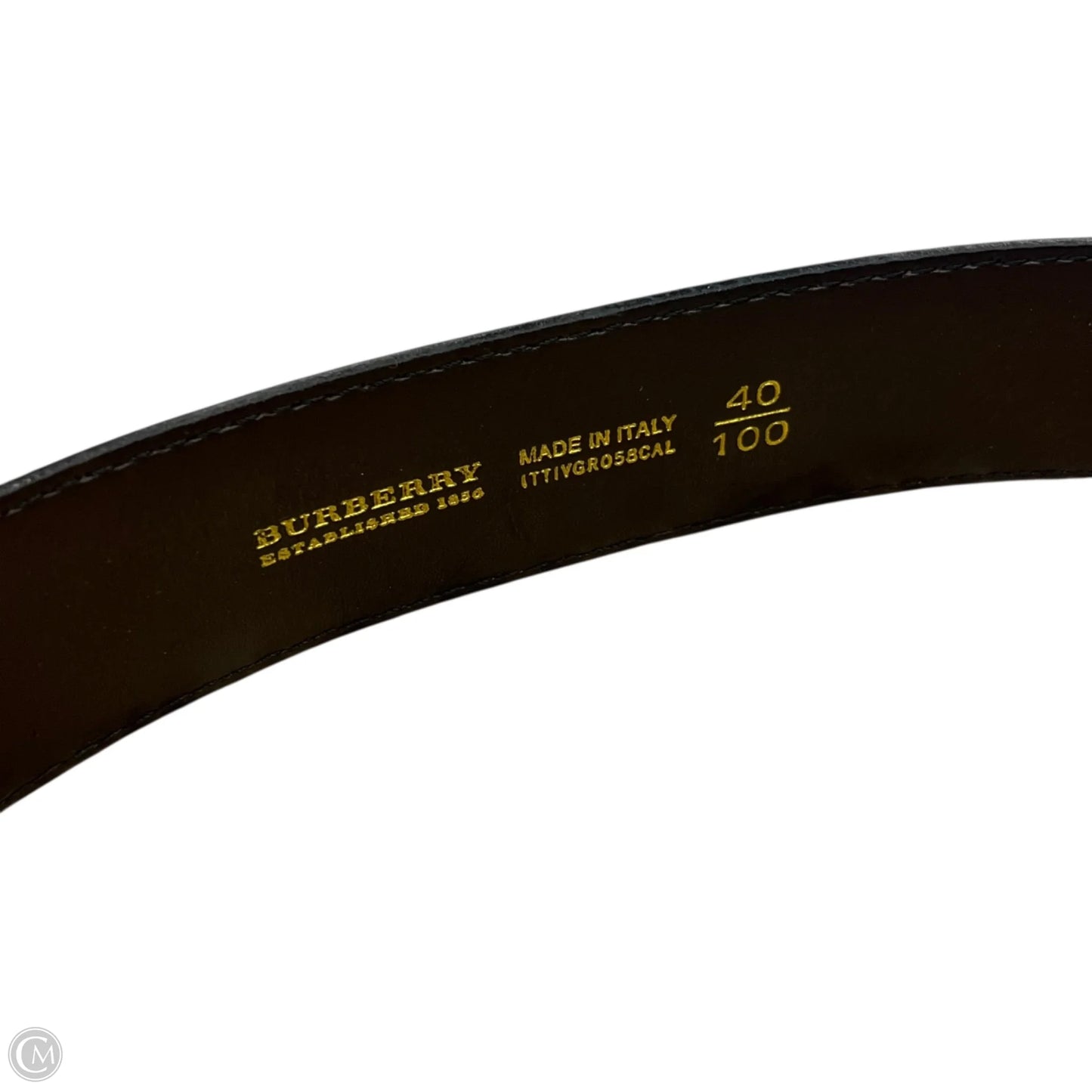 Belt Luxury Designer By Burberry, Size: M