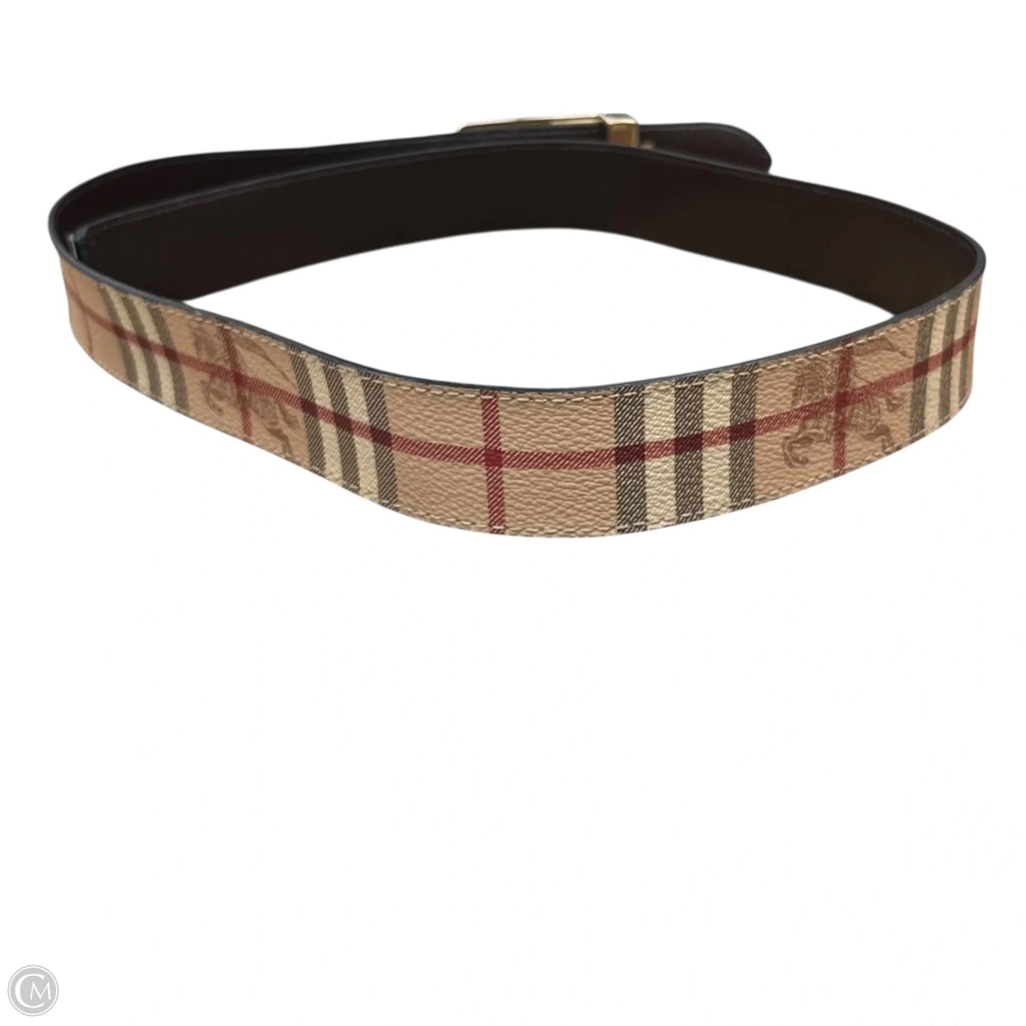Belt Luxury Designer By Burberry, Size: M