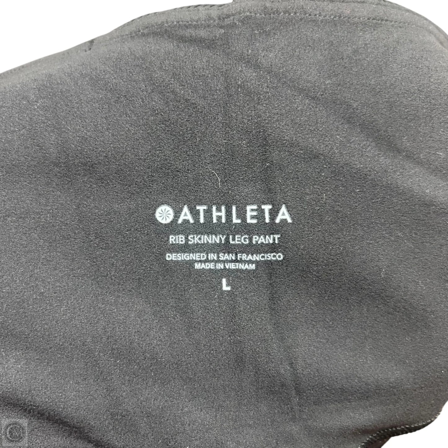 Athletic Leggings By Athleta In Black, Size: L