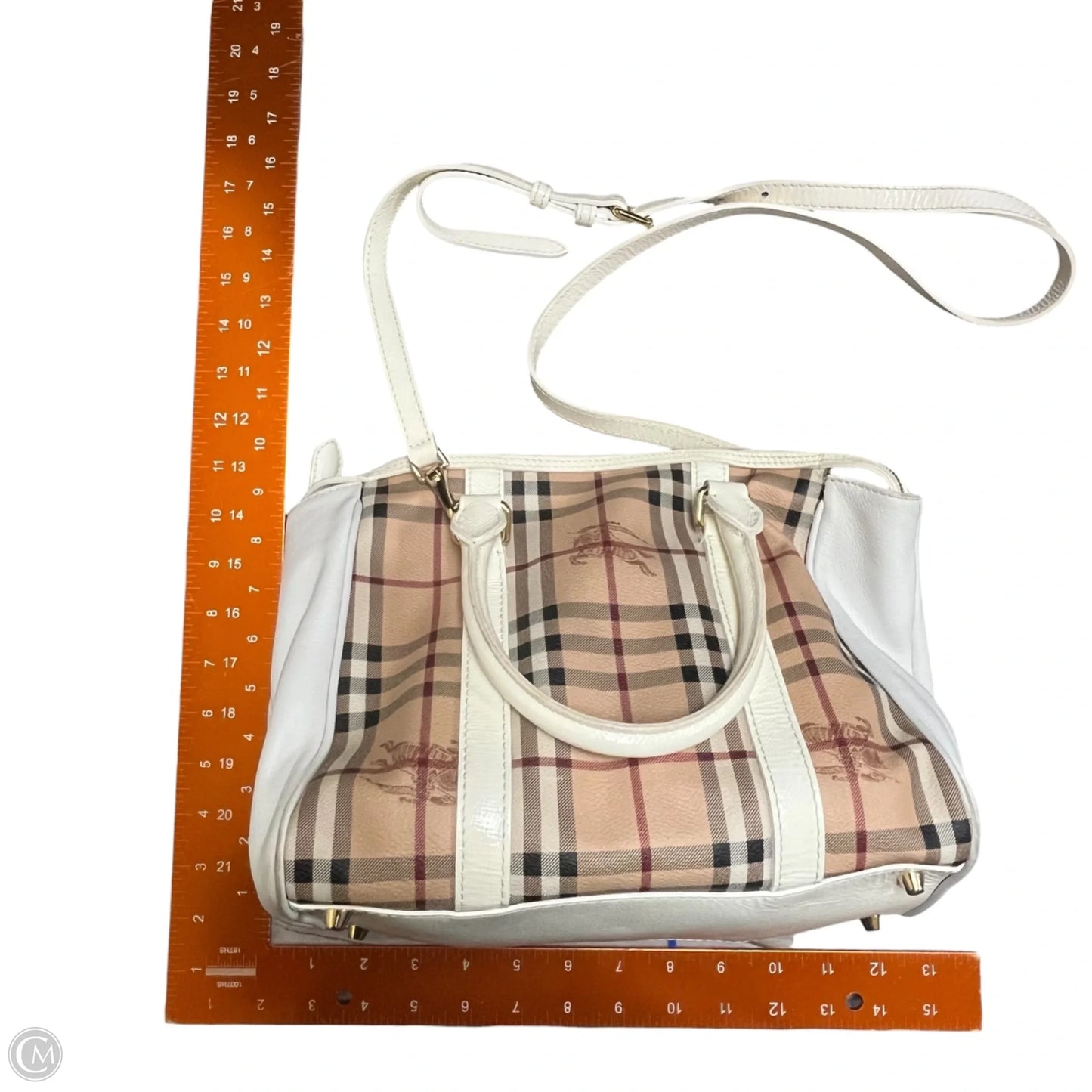 Handbag Luxury Designer By Burberry, Size: Medium