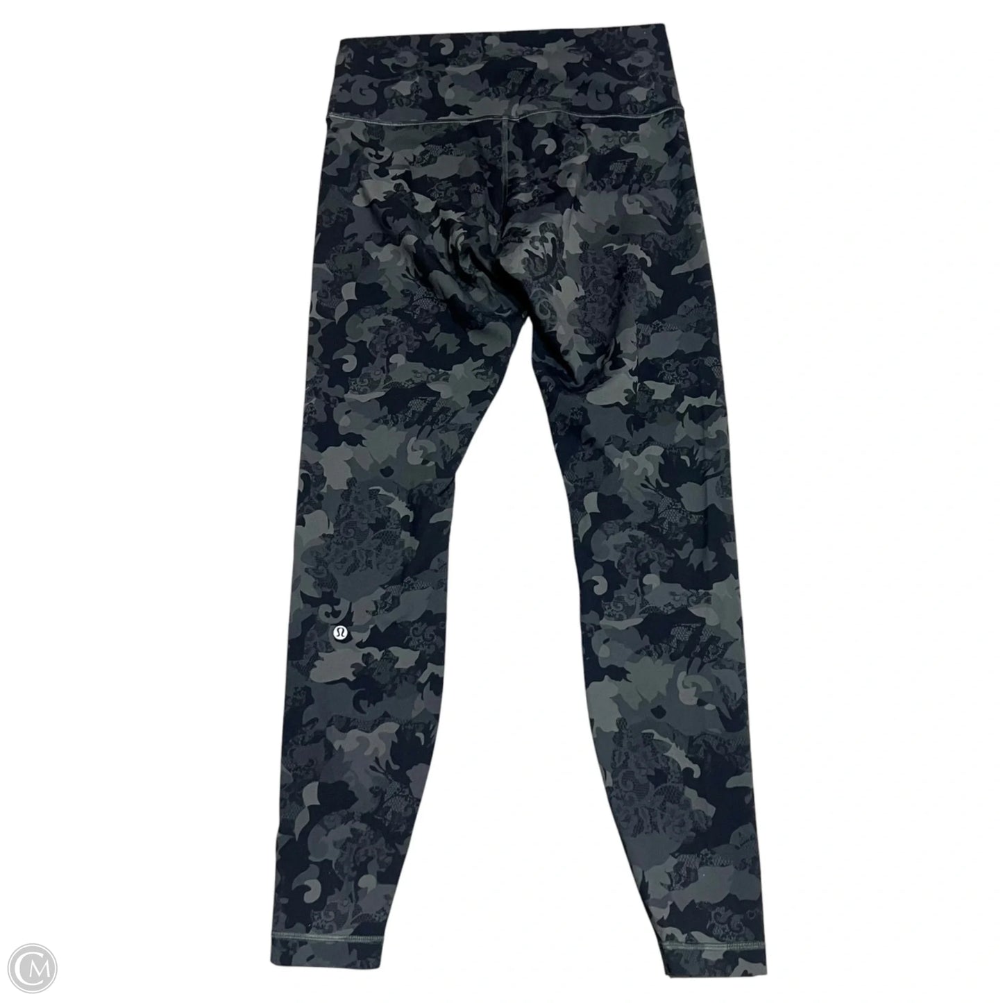 Athletic Leggings By Lululemon In Camouflage Print, Size: 12