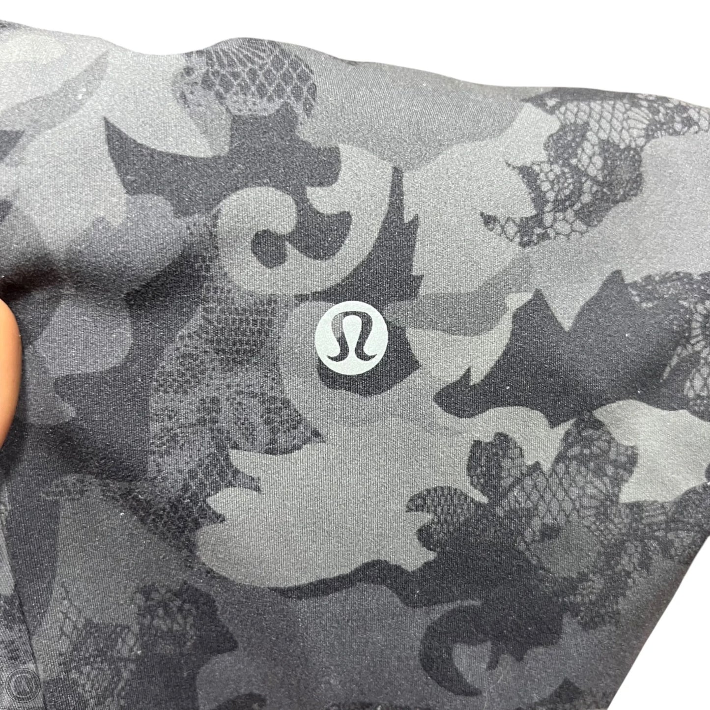 Athletic Leggings By Lululemon In Camouflage Print, Size: 12