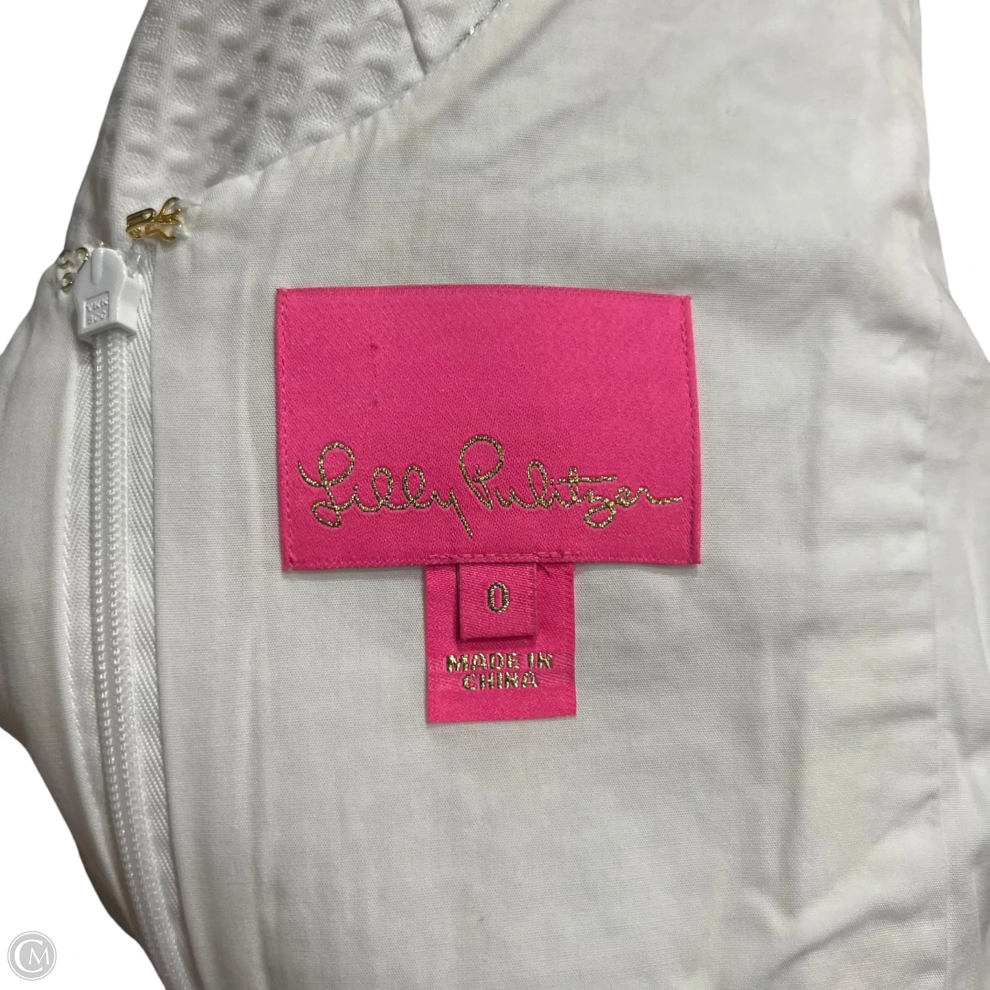 Dress Designer By Lilly Pulitzer In White, Size: Xs