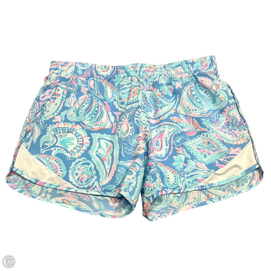 Shorts Designer By Lilly Pulitzer In Blue & Pink, Size: Xs