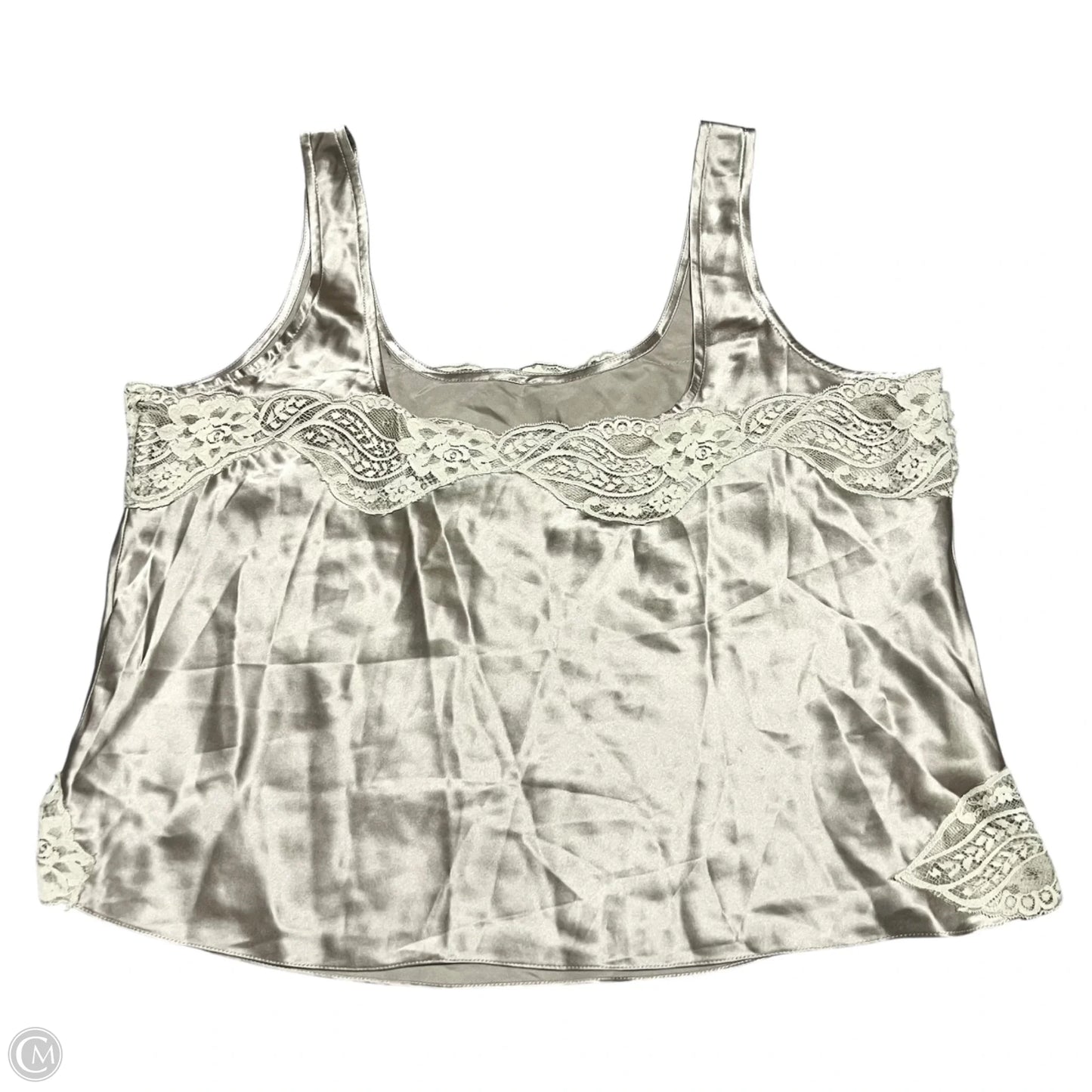 Top Sleeveless By Jones New York In Beige, Size: L