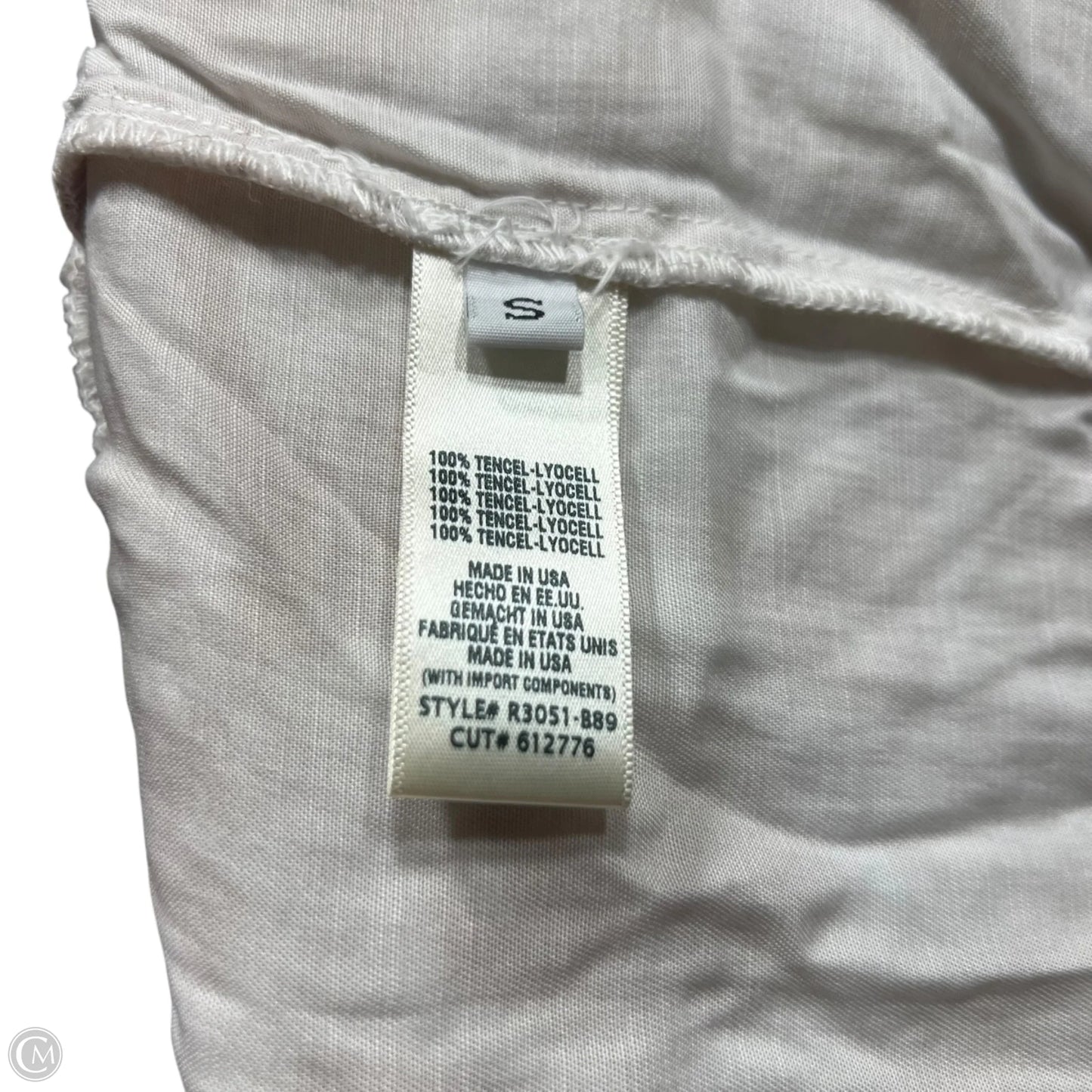 Pants Wide Leg By Cloth & Stone In Cream & White, Size: S