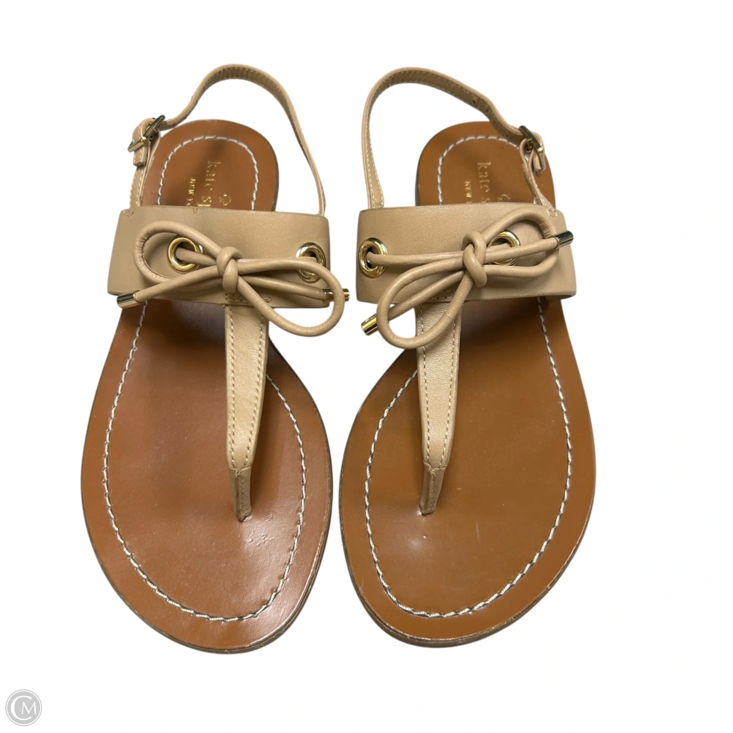 Sandals Designer By Kate Spade In Tan, Size: 7