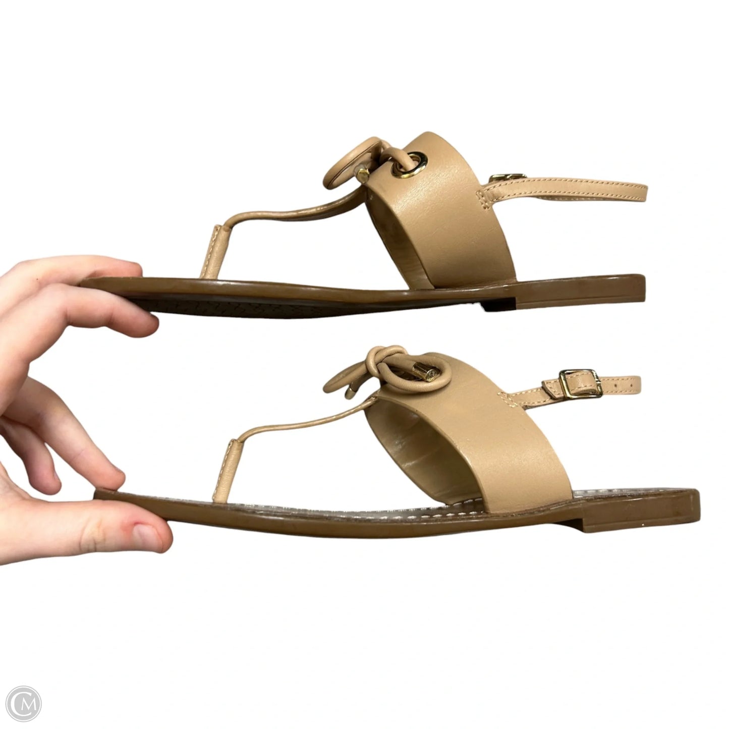 Sandals Designer By Kate Spade In Tan, Size: 7