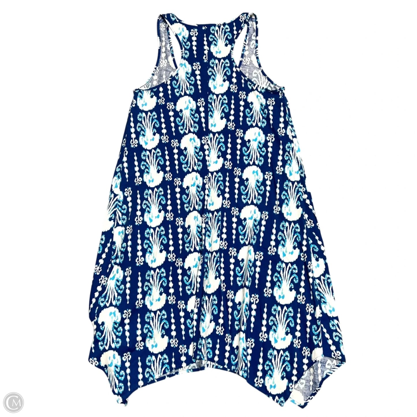 Dress Designer By Lilly Pulitzer In Blue & White, Size: Xxs