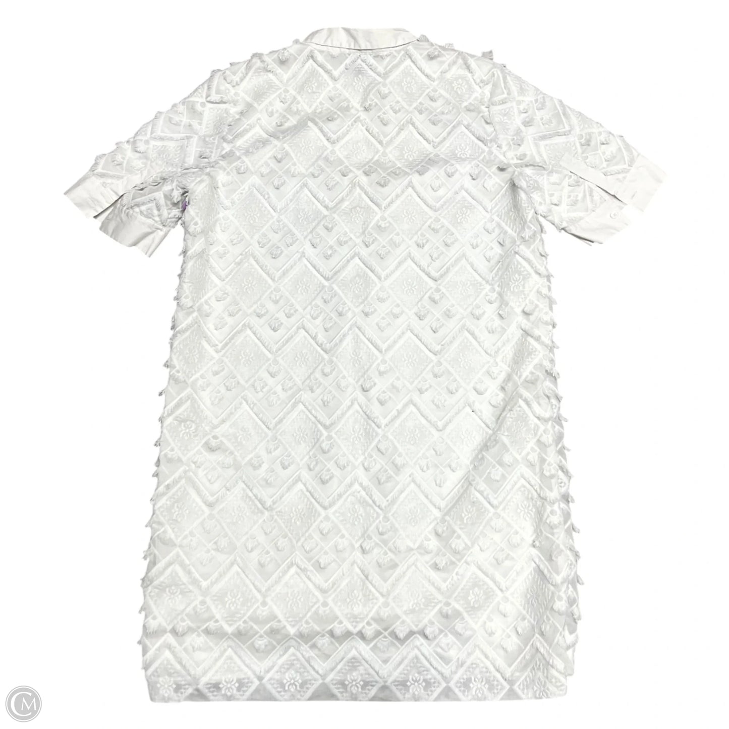 Dress Casual Midi By Banana Republic In White, Size: L