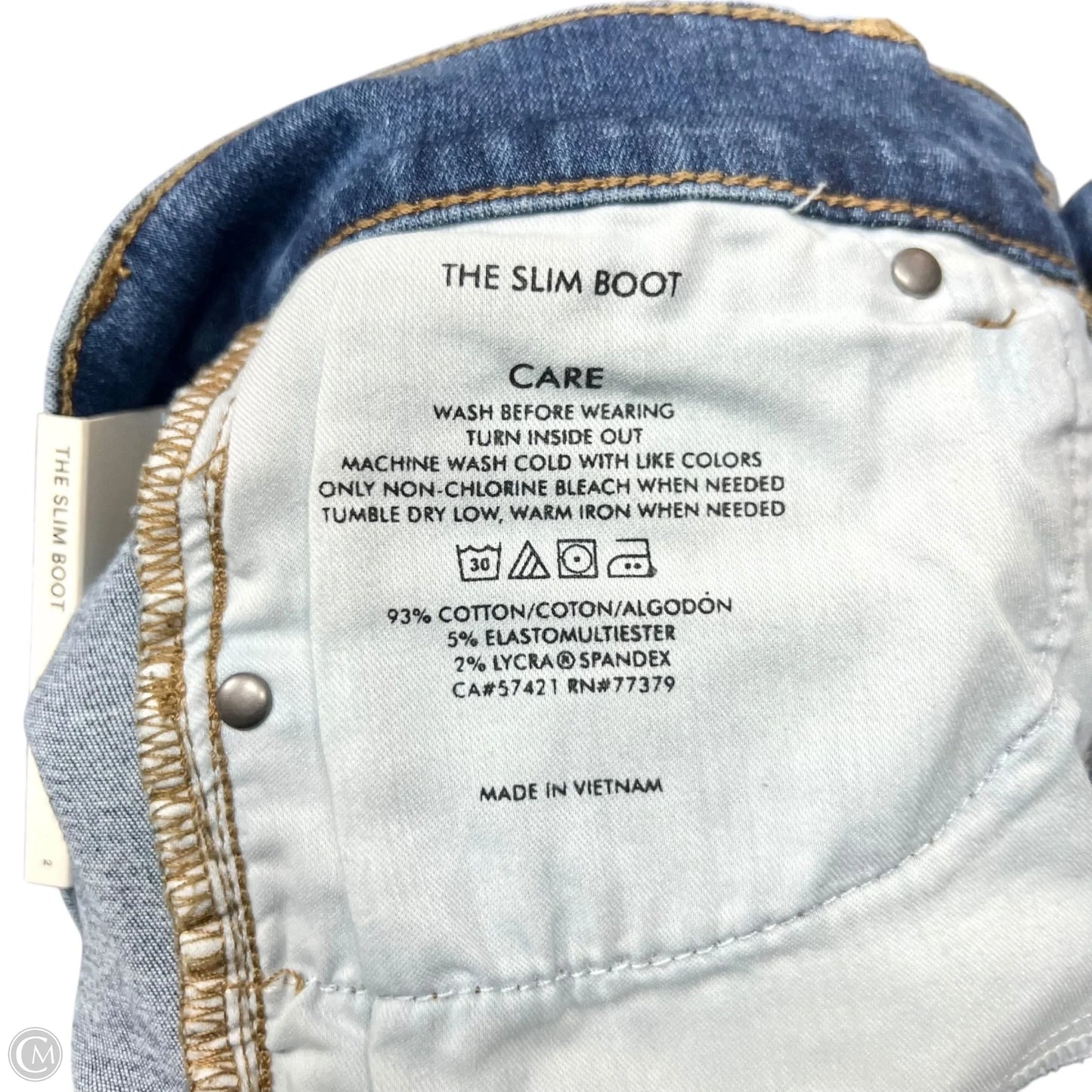 Jeans Boot Cut By Ann Taylor In Blue Denim, Size: 2