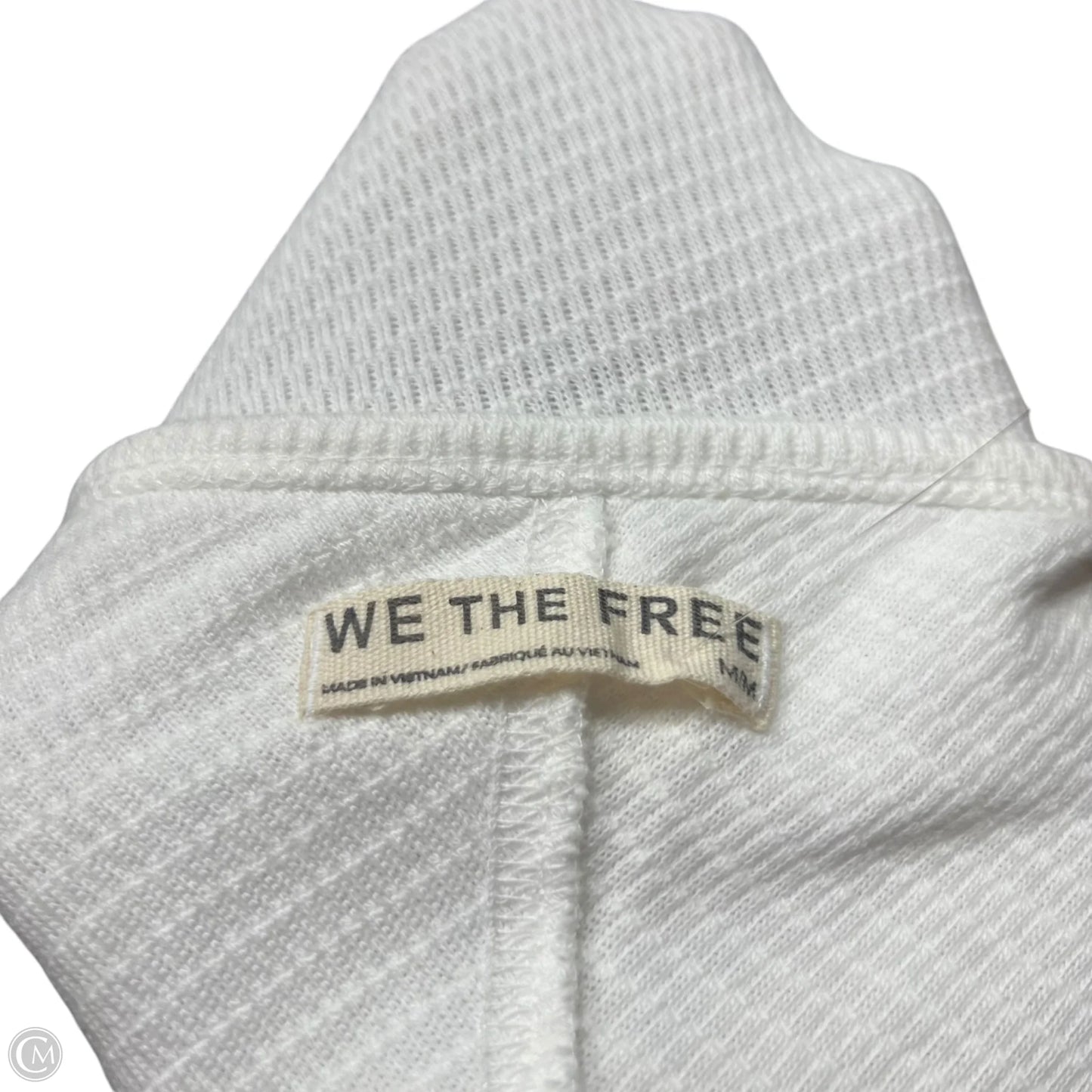 Top Long Sleeve By We The Free In Cream, Size: M