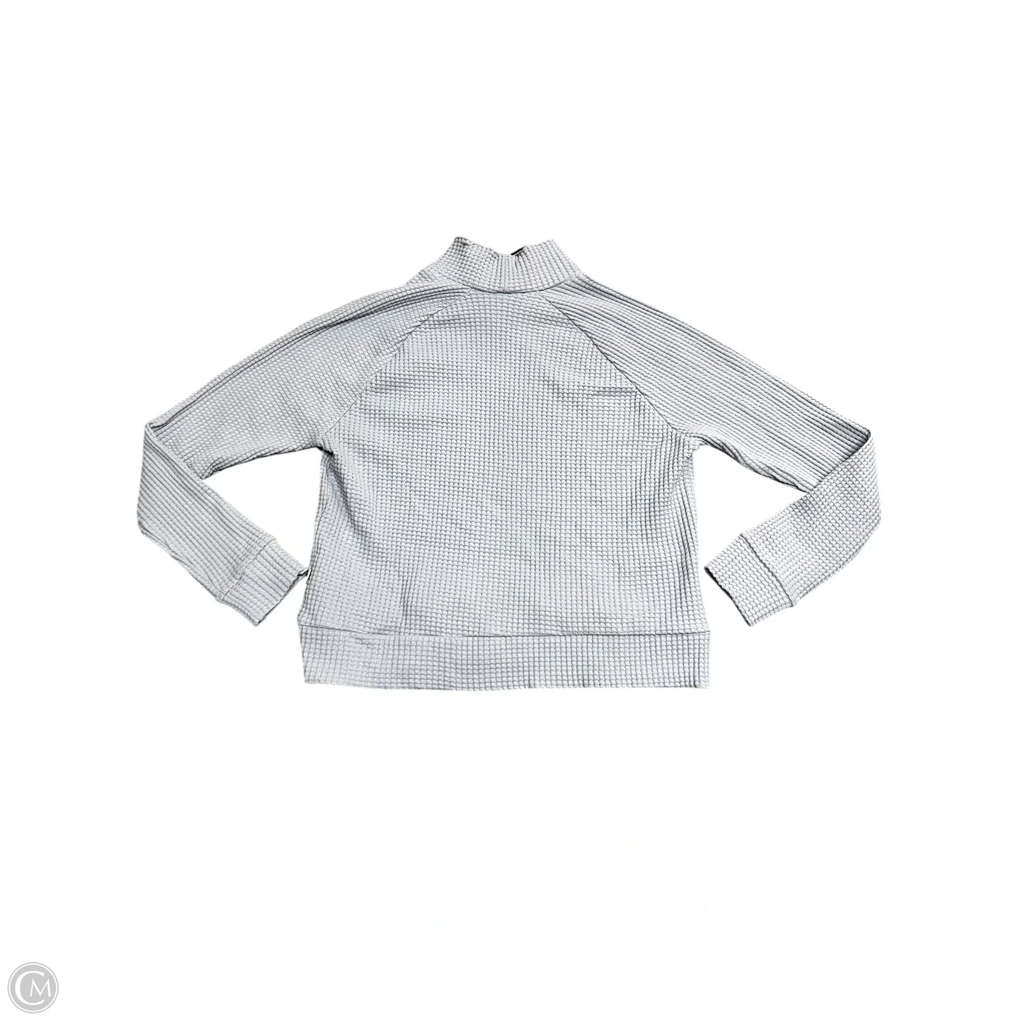 Athletic Sweatshirt Collar By The North Face In Grey, Size: M