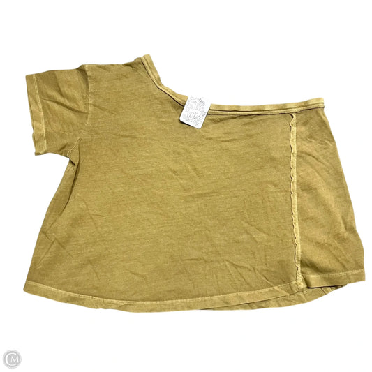 Top Short Sleeve By We The Free In Green, Size: Xs