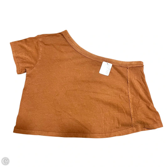 Top Short Sleeve By We The Free In Orange, Size: Xs