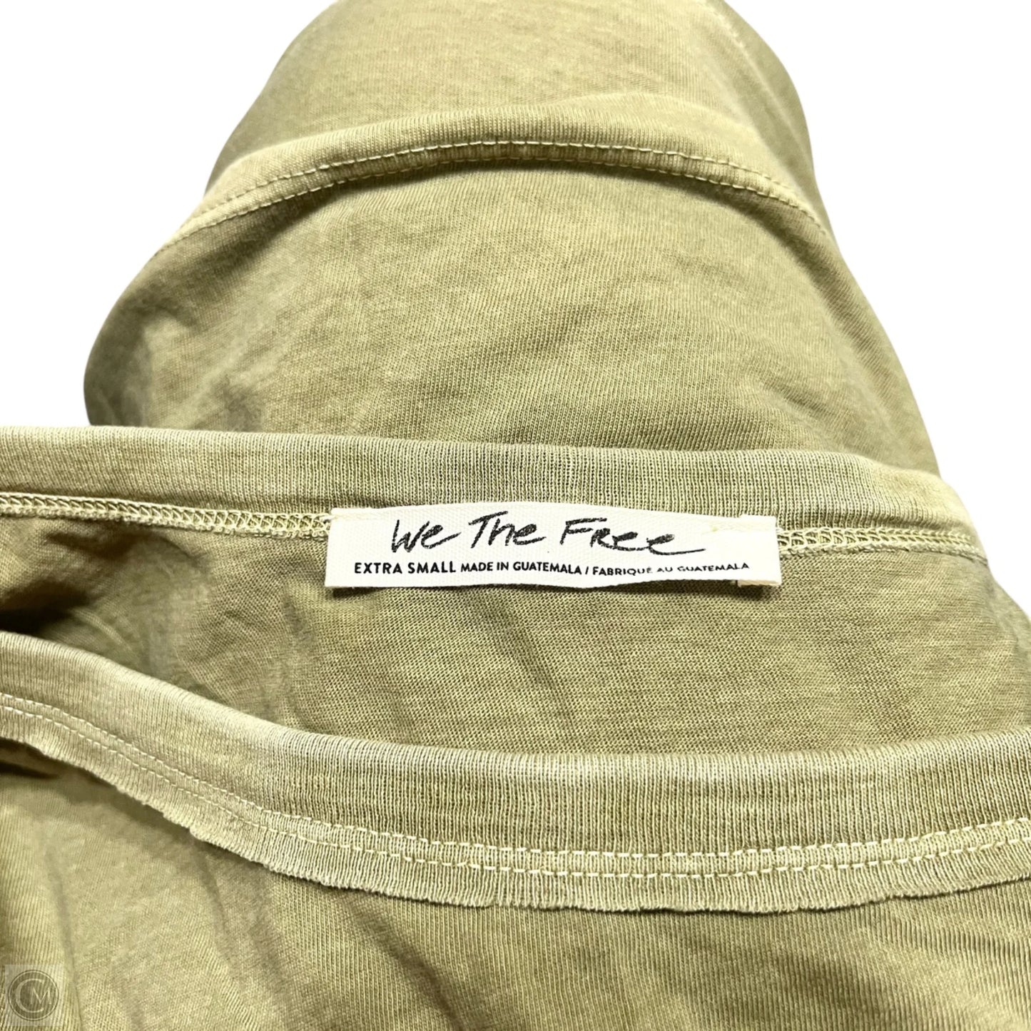 Top Short Sleeve By We The Free In Green, Size: Xs