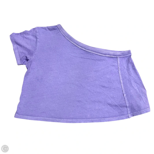 Top Short Sleeve By We The Free In Purple, Size: Xs