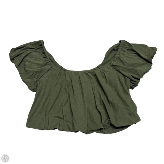 Top Short Sleeve By We The Free In Green, Size: Xs