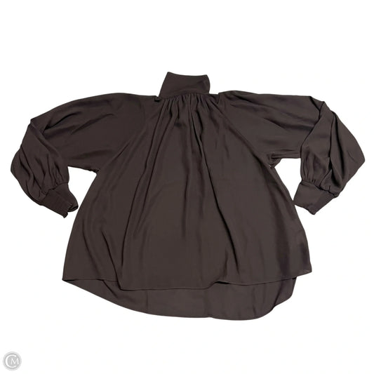 Top Long Sleeve By Madewell In Brown, Size: Xs