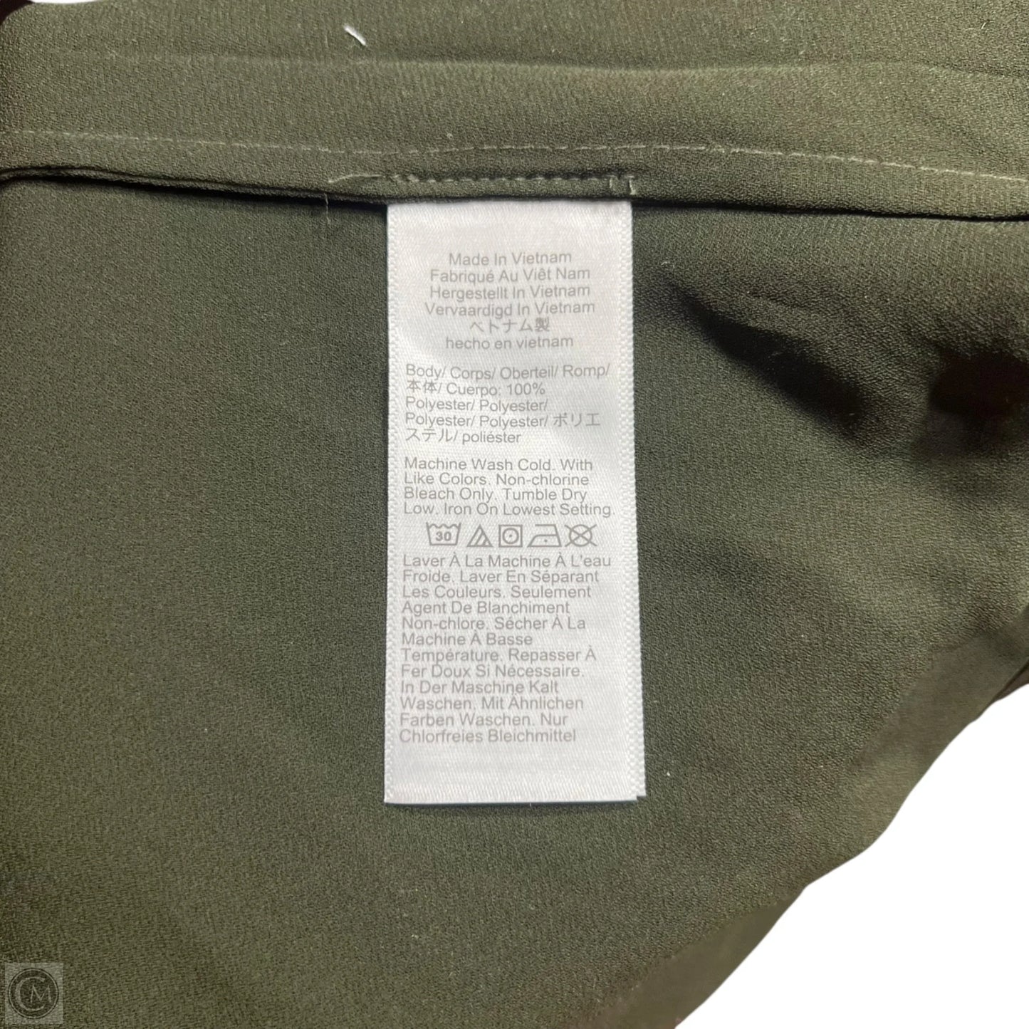 Top Long Sleeve By Madewell In Green, Size: Xs