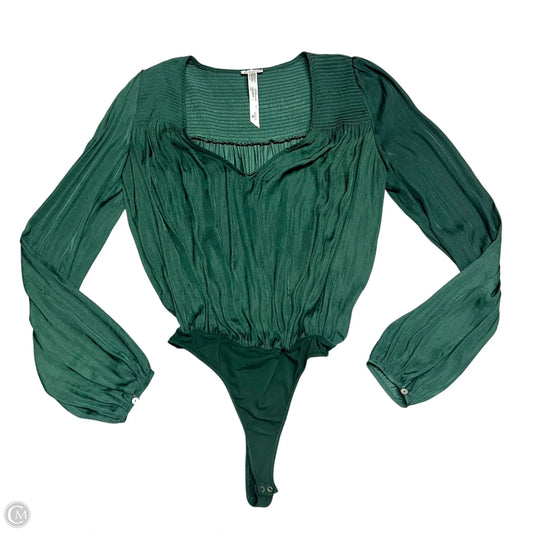 Bodysuit By Free People In Green, Size: Xs