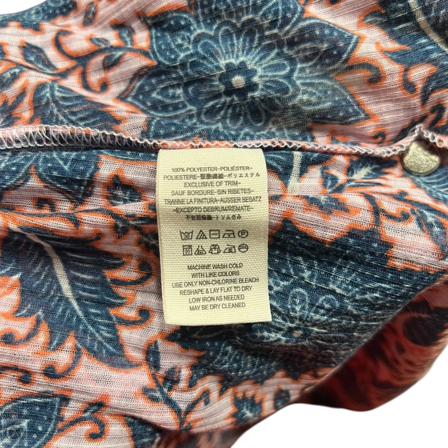 Dress Casual Short By Free People In Blue & Pink, Size: Xs