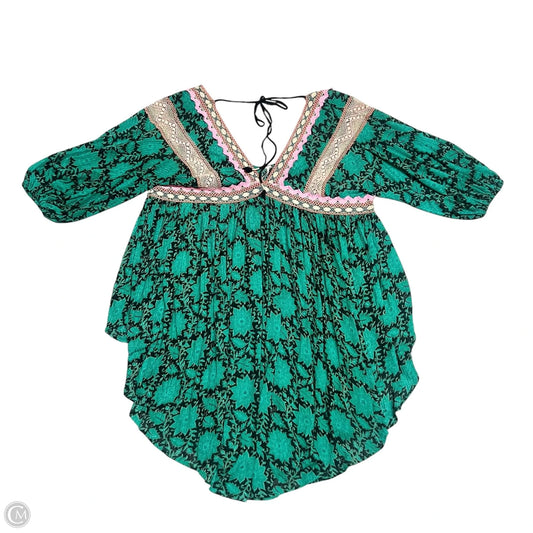 Dress Casual Short By Free People In Green, Size: Xs